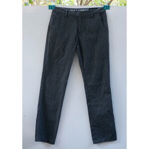 Billabong Pants Men's 31 Gray Chino Carter Narrow Straight Leg Fit‎ Casual 31x32